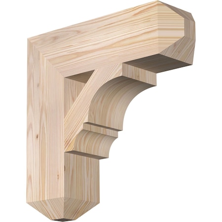 Ekena Millwork Balboa Craftsman Smooth Bracket, Douglas Fir, 5 1/2"W x 20"D x 20"H BKT06X20X20BOA04SDF